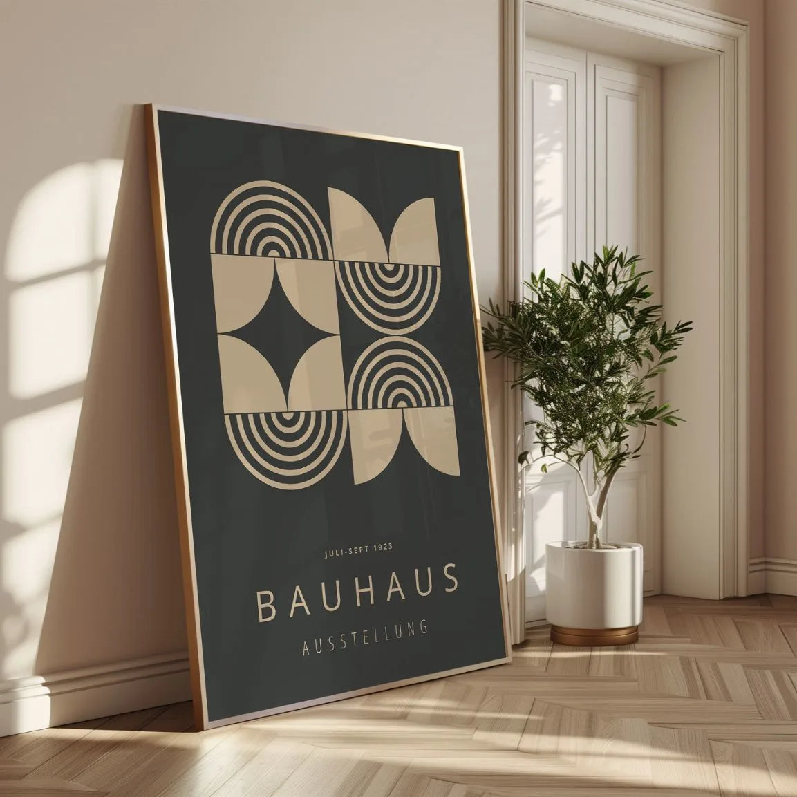 Bauhaus Symétrie Affiche