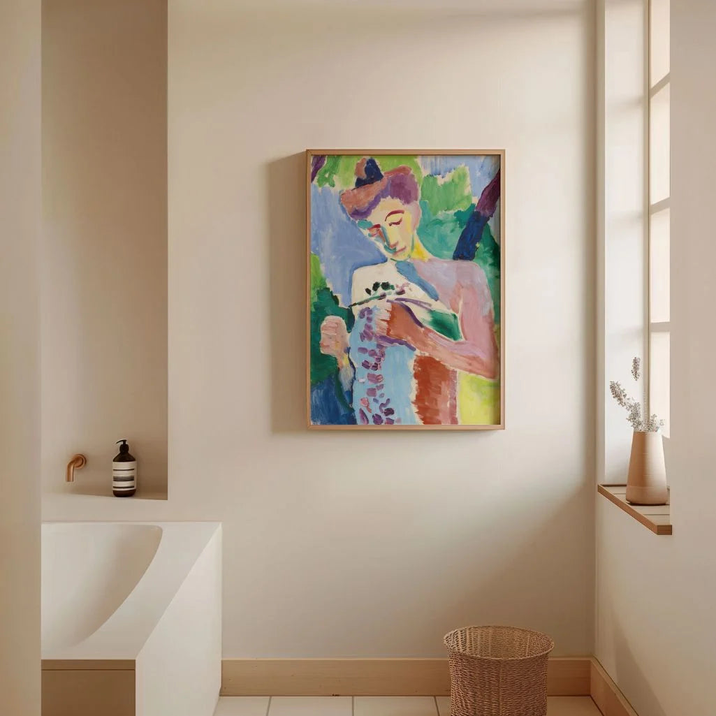 Henri Matisse Modesty Poster