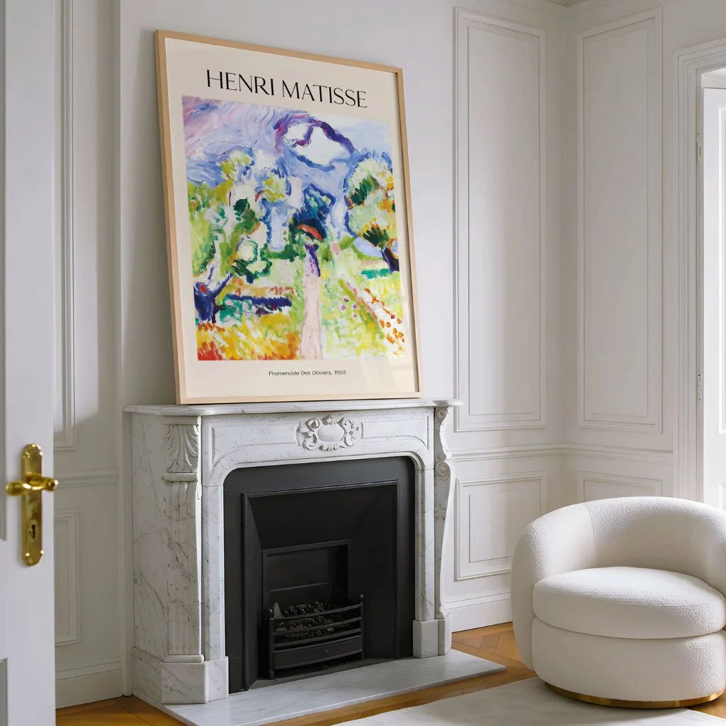 Henri Matisse Promenade des Oliviers Poster