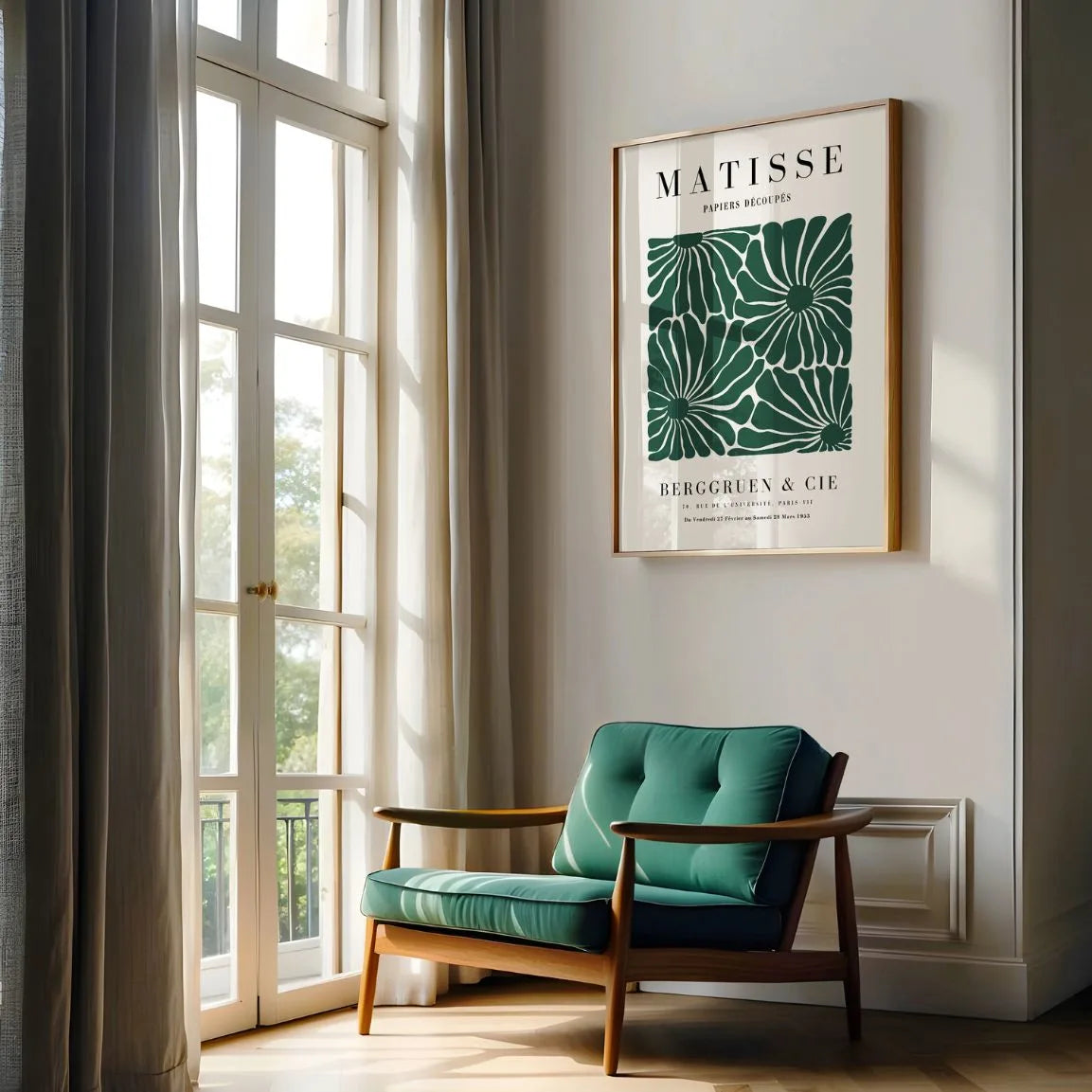 Henri Matisse Green Flowers Poster