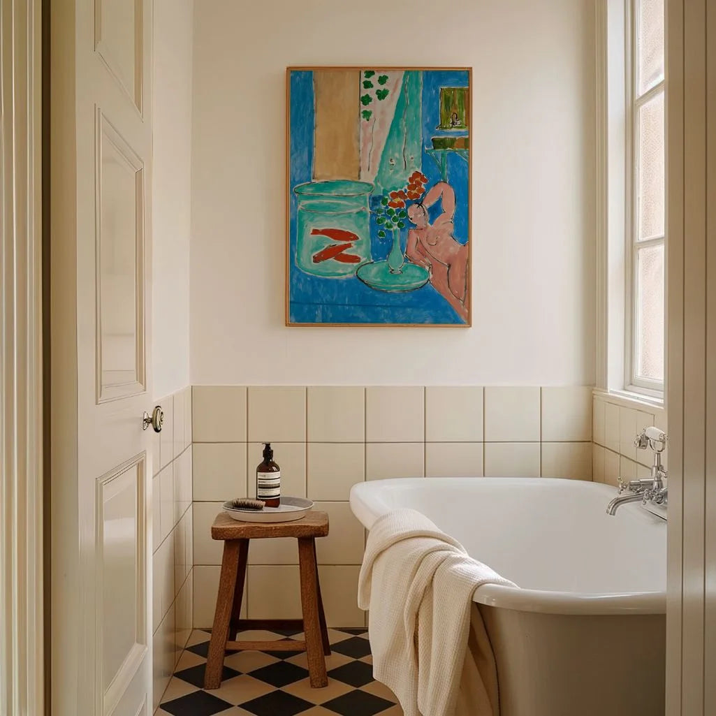 Henri Matisse Goldfish and Sculpture Poster