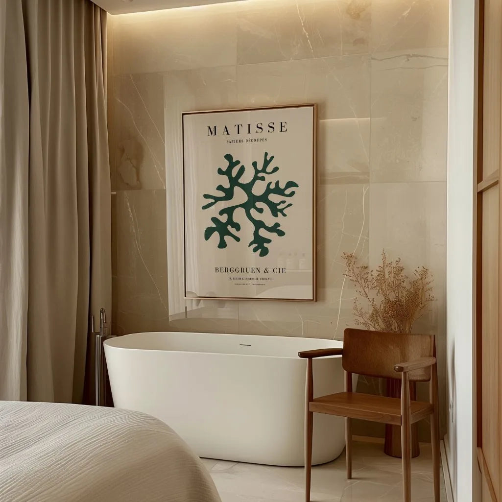 Henri Matisse Green Coral Poster