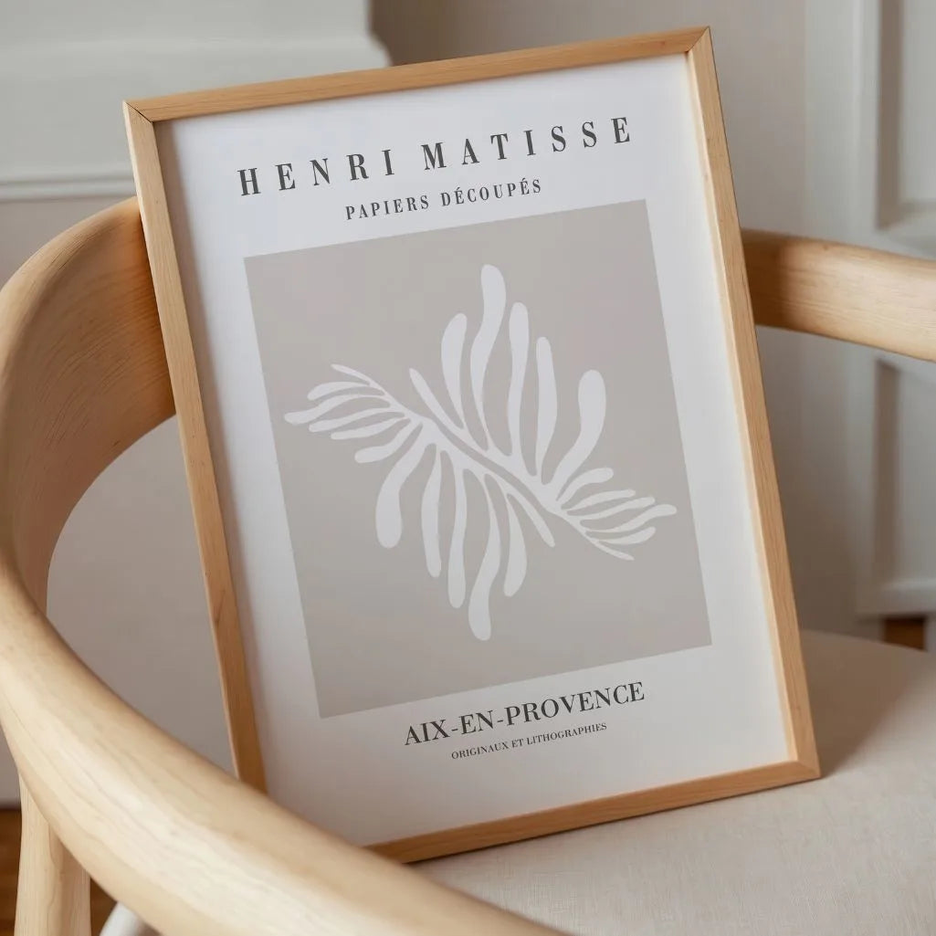 Matisse Beige Harmony Poster