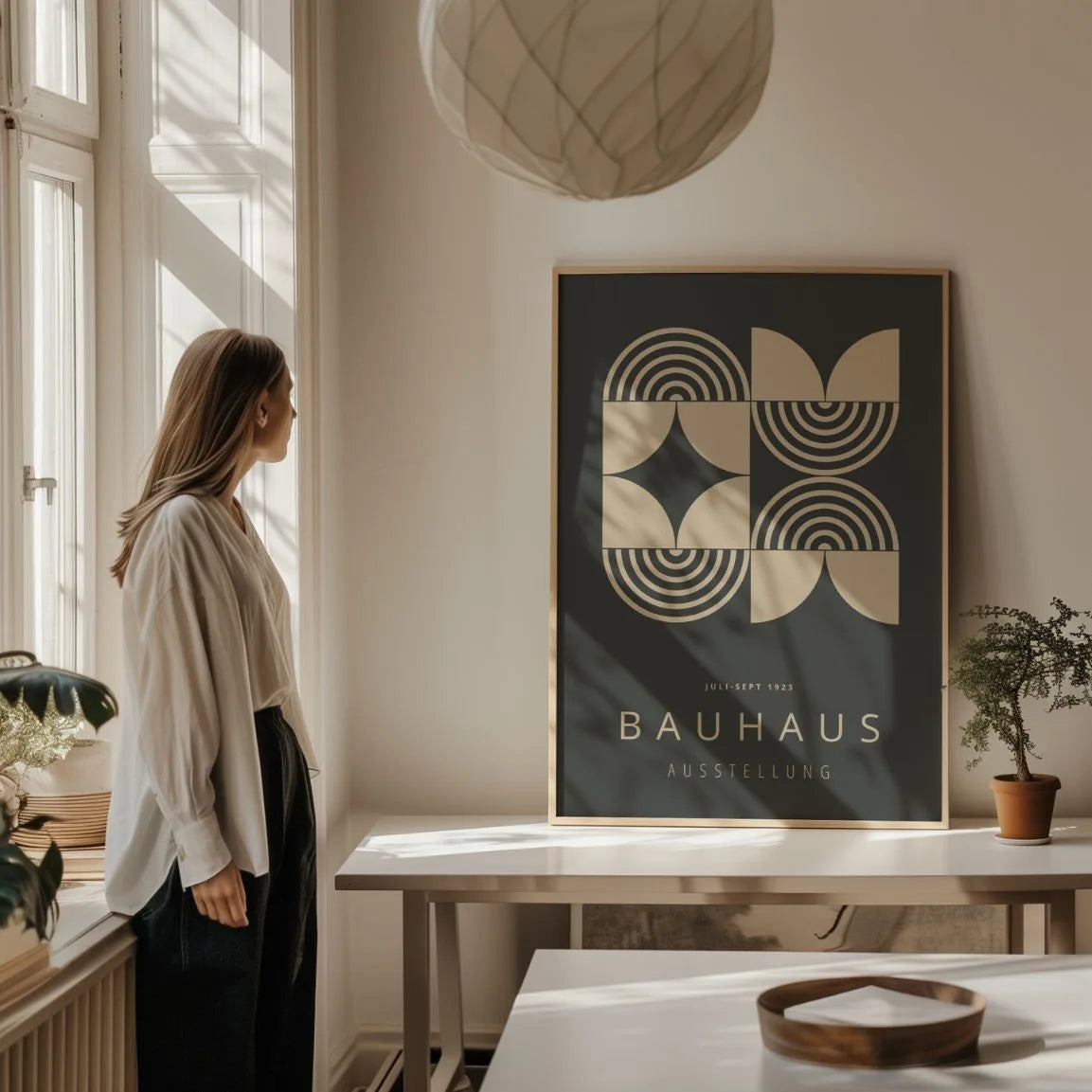 Bauhaus Symétrie Affiche