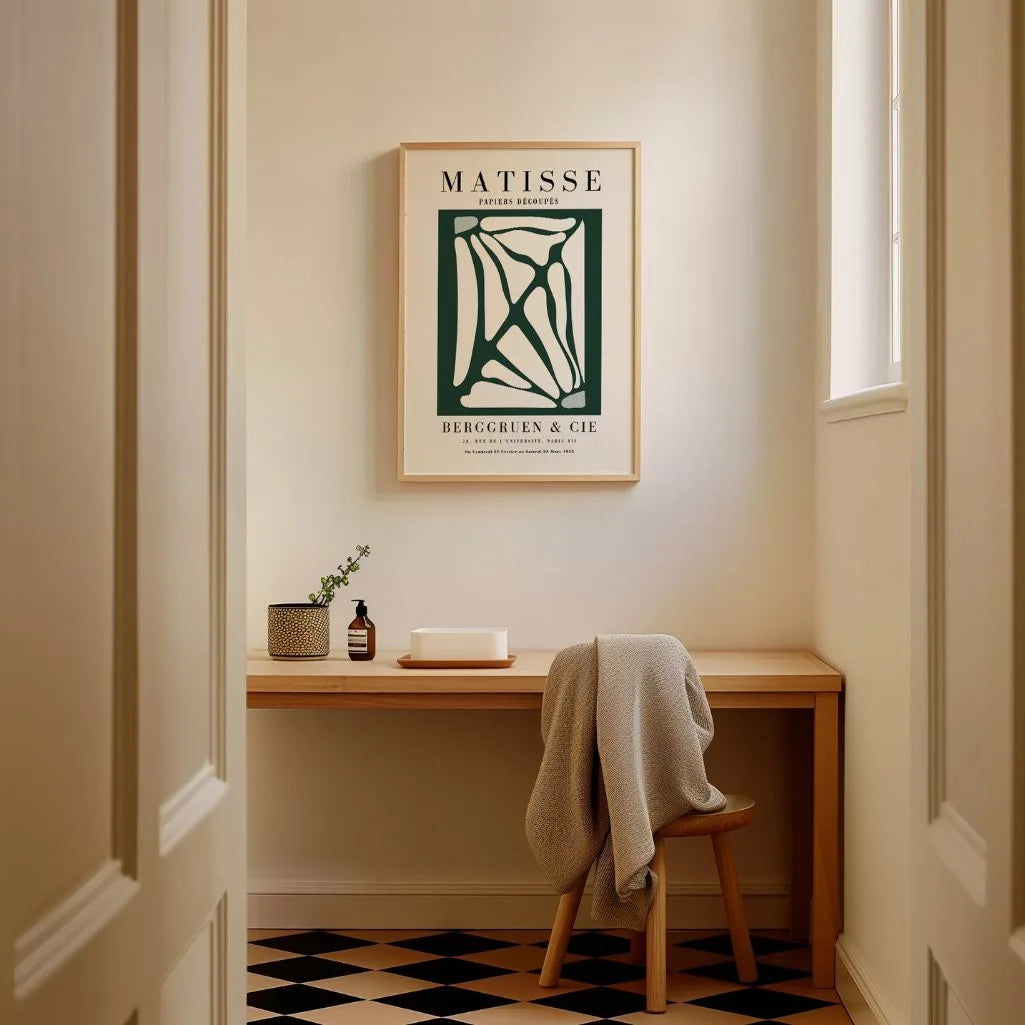 Style Matisse Botanique Affiche