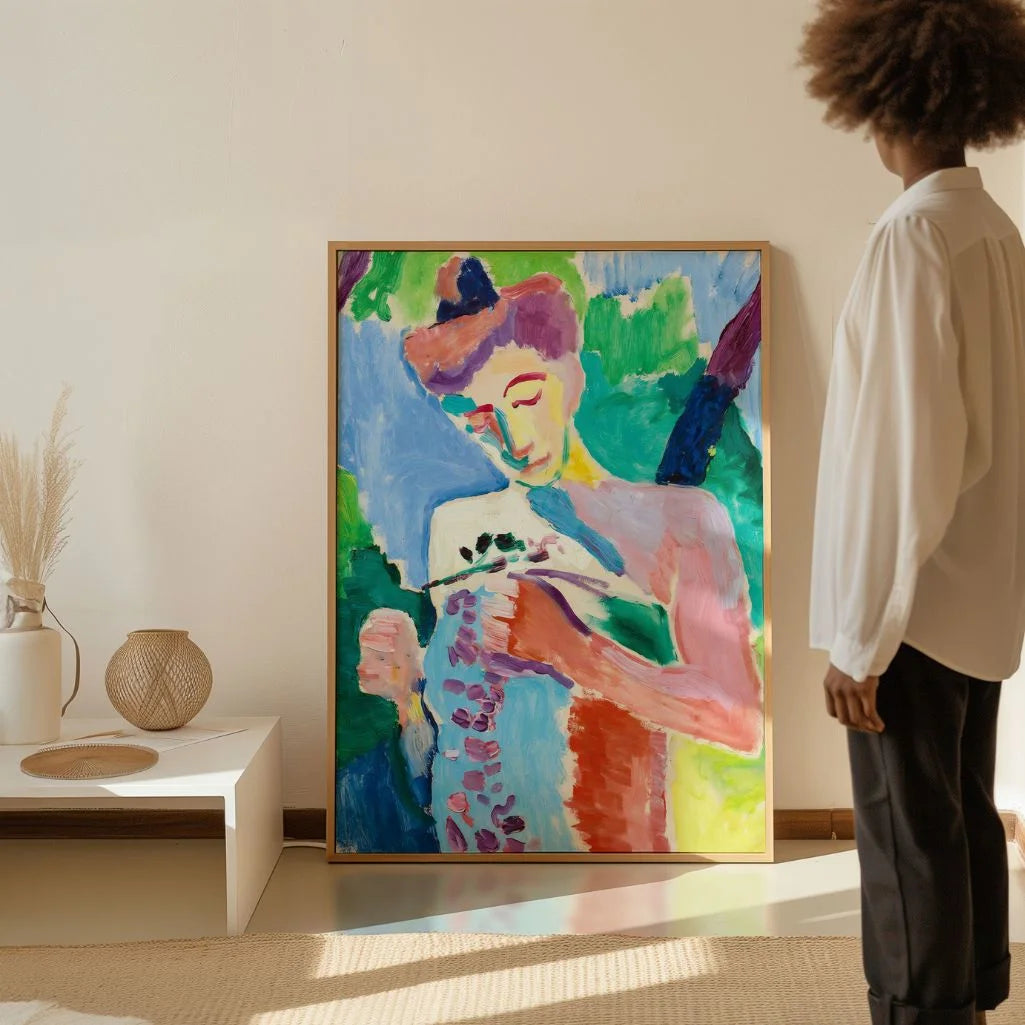 Henri Matisse Modesty Poster