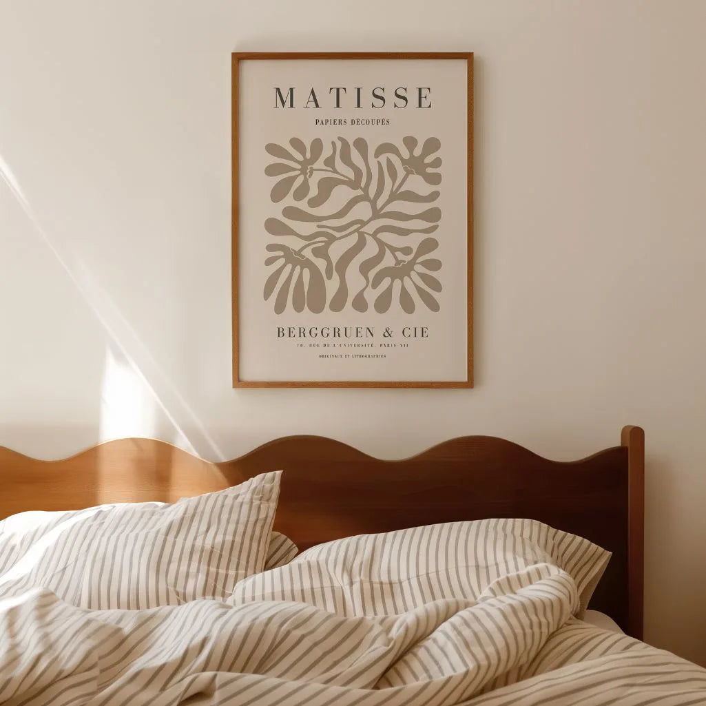 Matisse Beige Cut-Out Harmony Poster