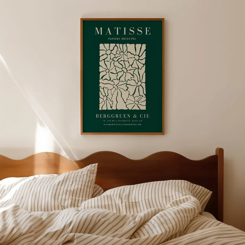 Henri Matisse Green Nature Abstraction Poster