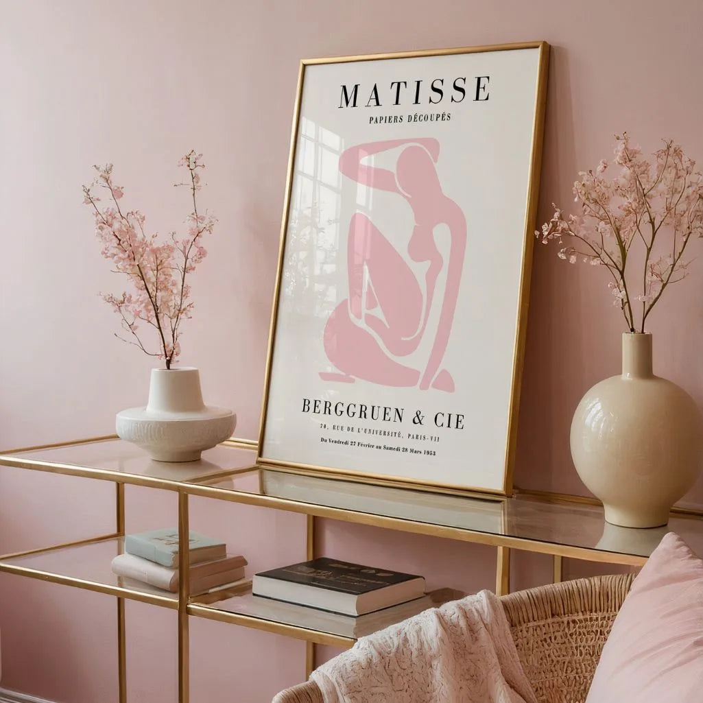 Henri Matisse Nu Bleu Pink Poster