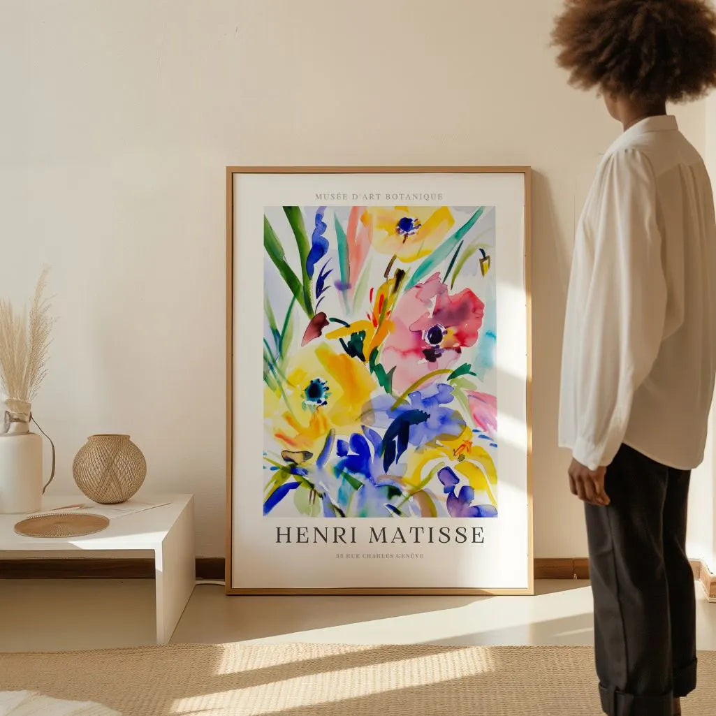Matisse Flowers in Light Poster