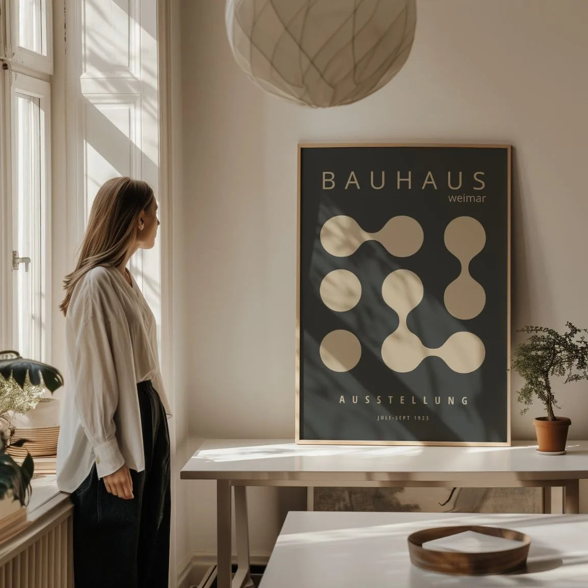 Bauhaus Formes Moléculaires Affiche
