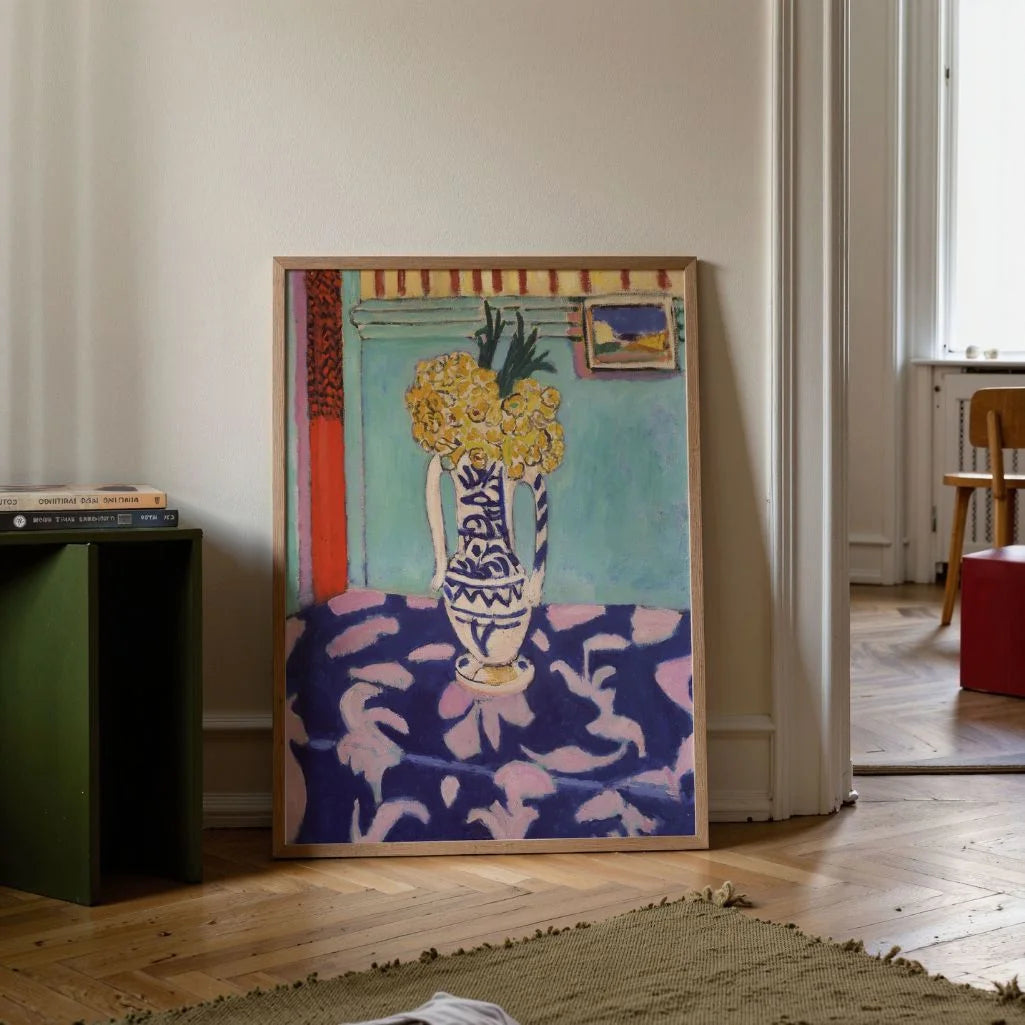 Henri Matisse Blue Tablecloth Still Life Poster
