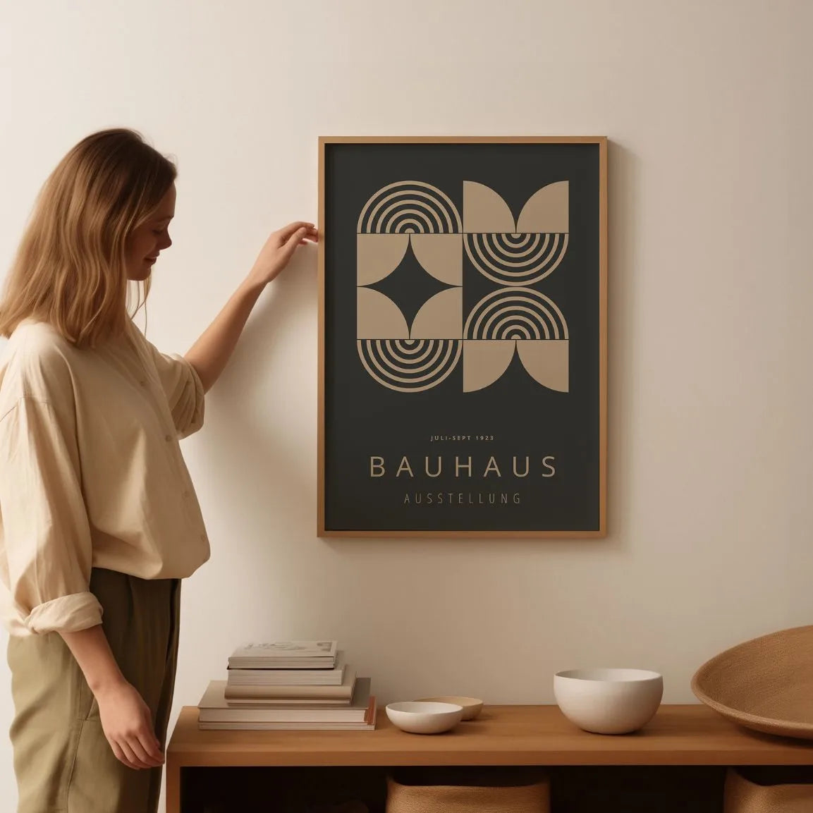 Bauhaus Symétrie Affiche