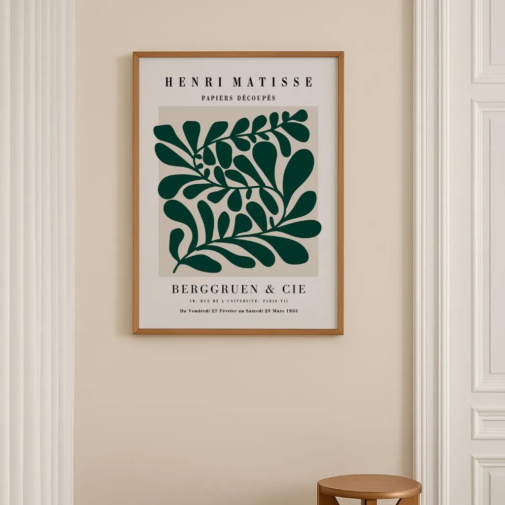 Henri Matisse Green Nature Rhythm Poster