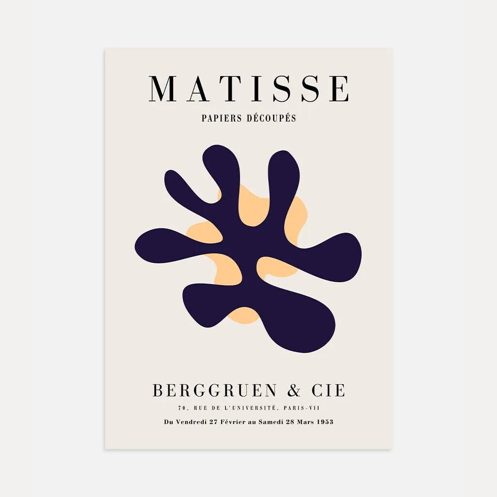 Henri Matisse Rythme Des Formes Affiche