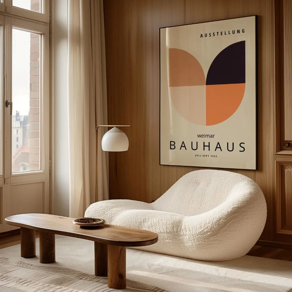 Bauhaus Abstraction Weimar Affiche