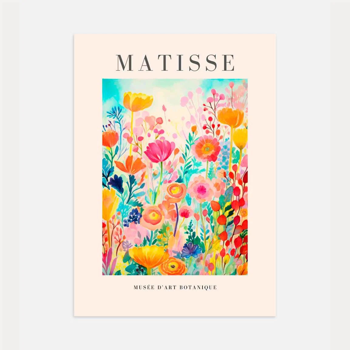 Matisse Colorful Garden Poster