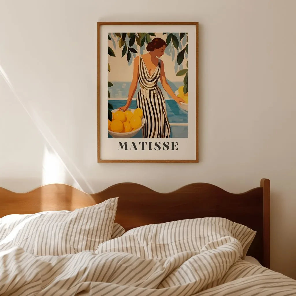 Matisse Lemon Elegance Poster