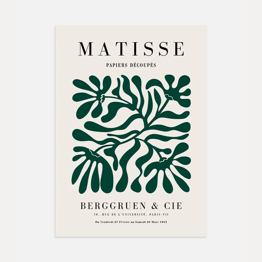 Henri Matisse Vert Affiche