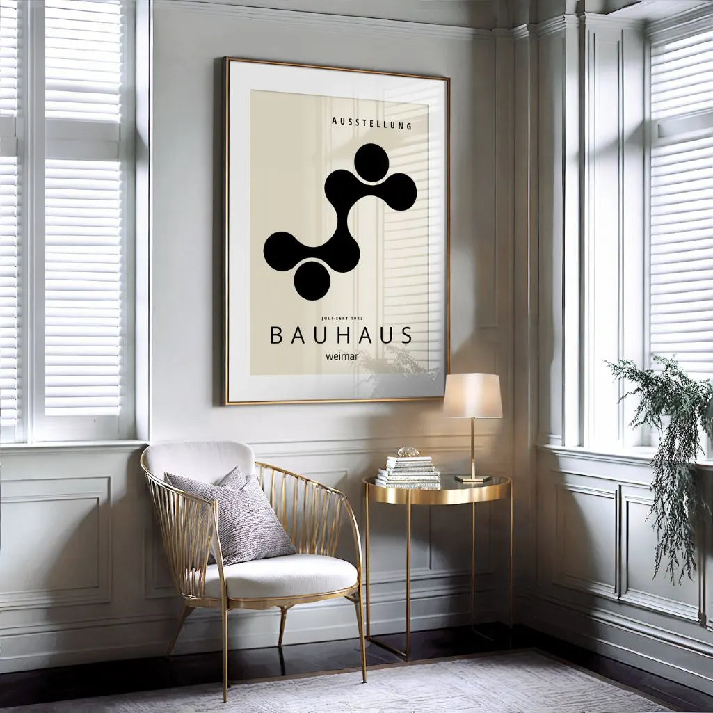 Bauhaus Connexions Organiques Affiche