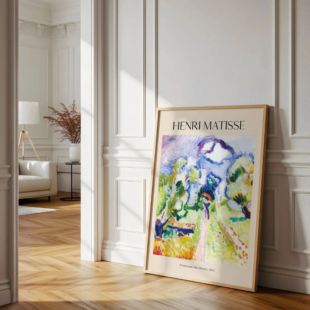 Henri Matisse Promenade des Oliviers Poster