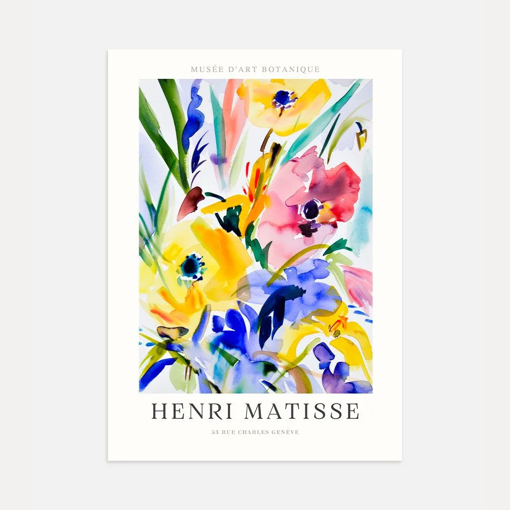 Matisse Flowers in Light Poster