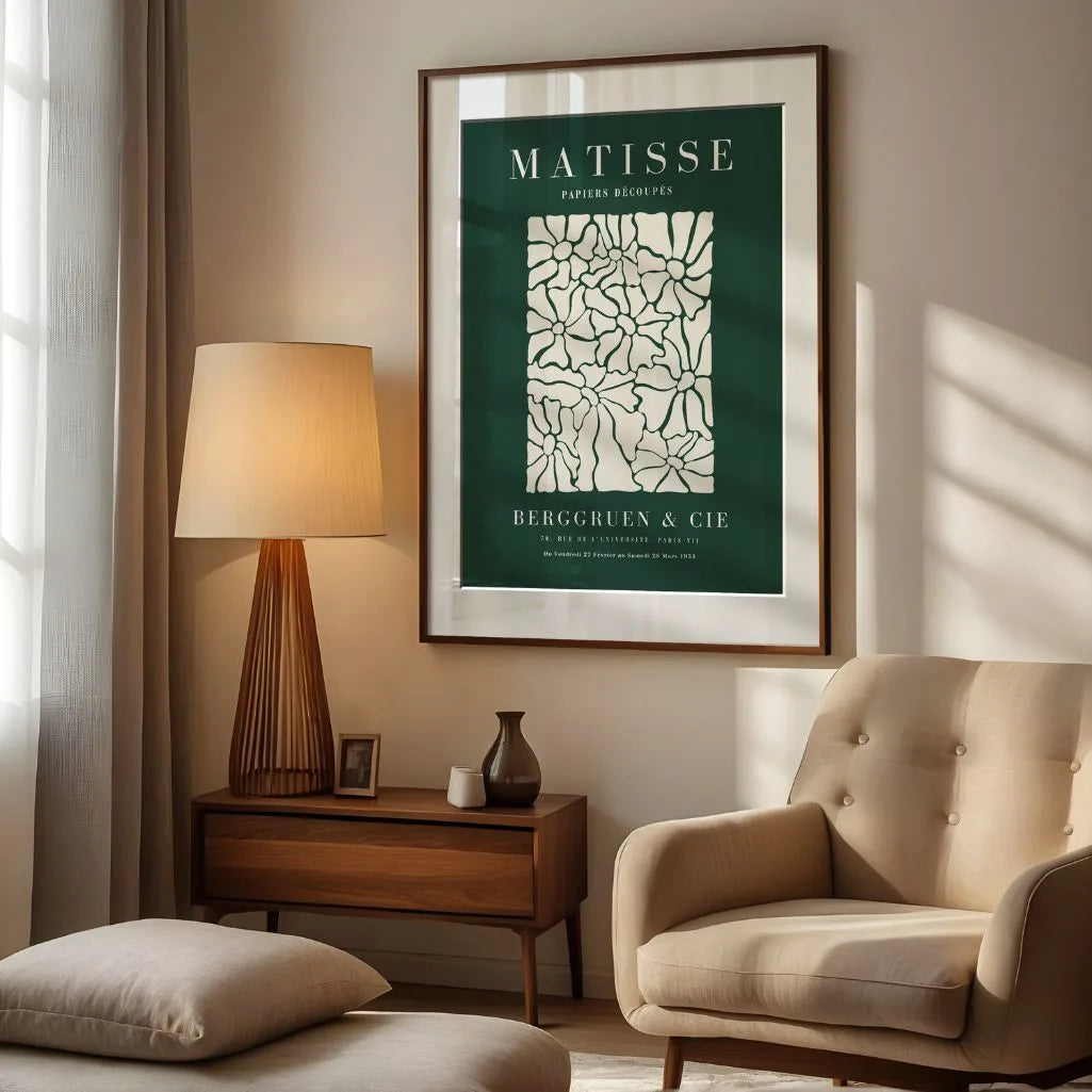 Henri Matisse Green Nature Abstraction Poster