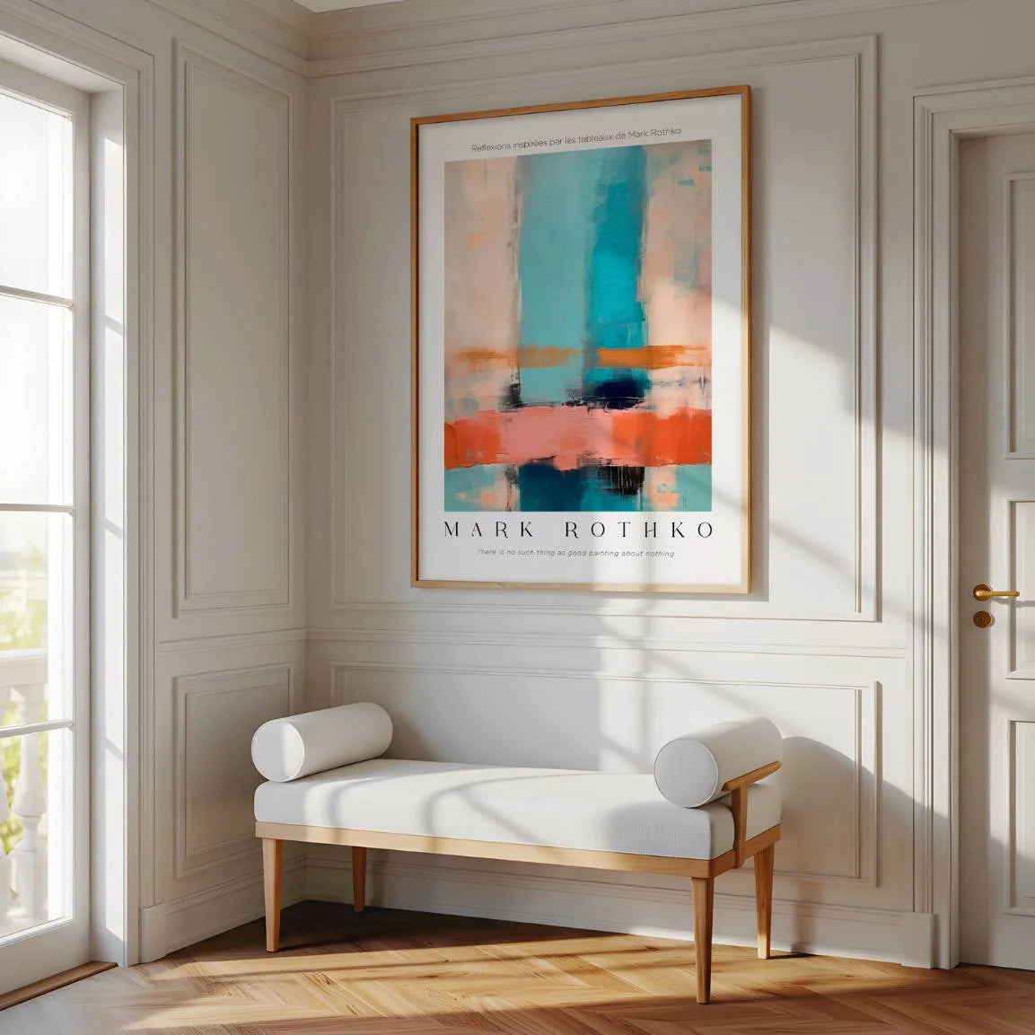 Rothko Blue Calm Poster