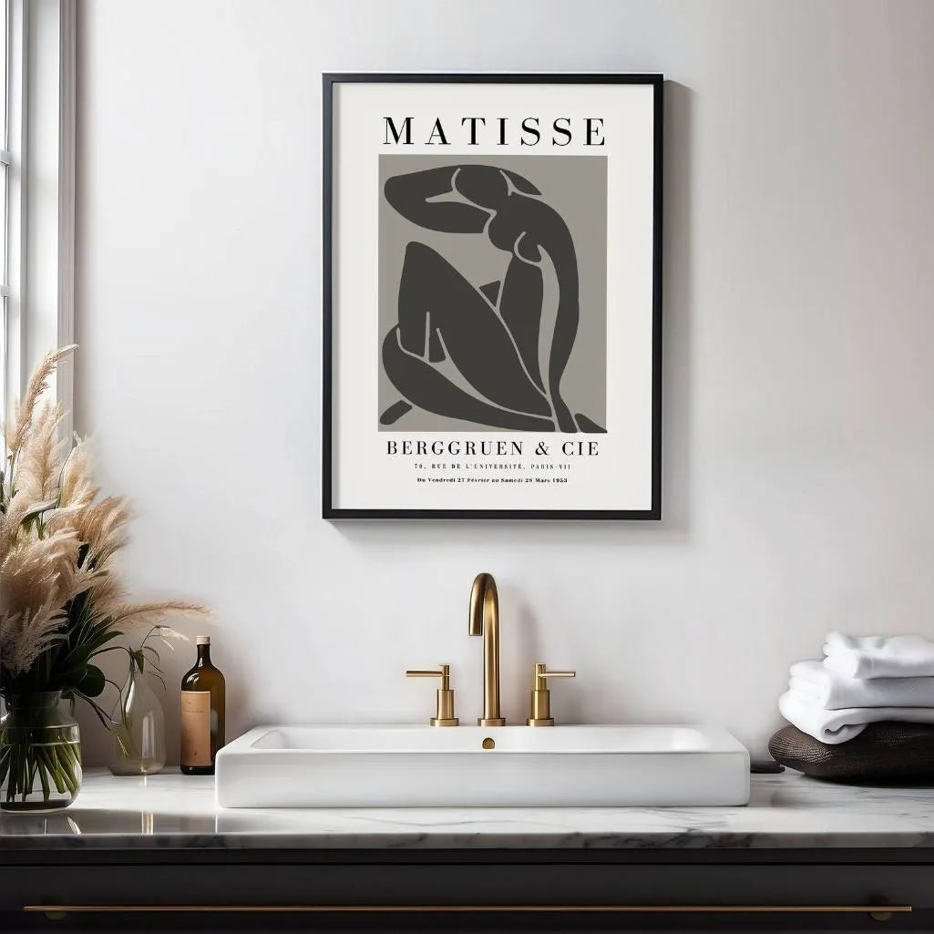 Henri Matisse – Affiche Femme Nue Grise