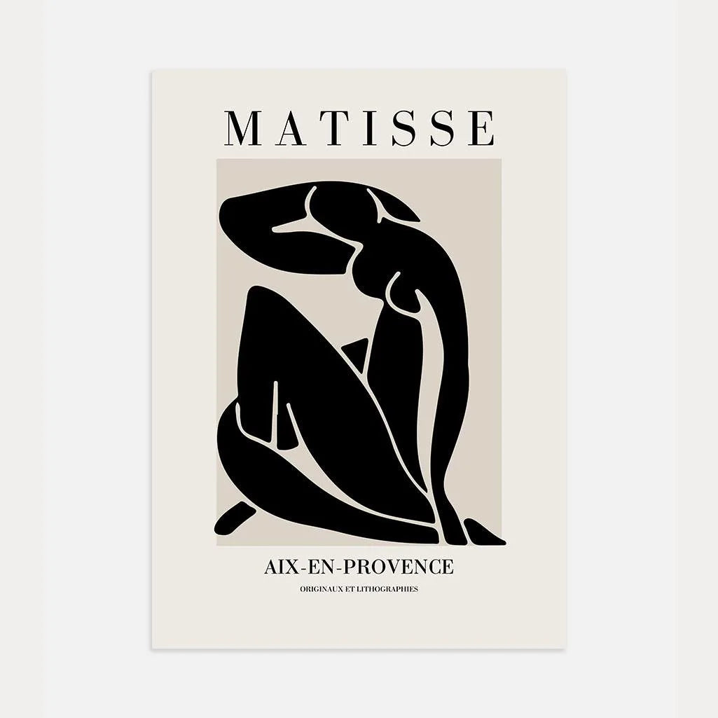 Henri Matisse – Affiche Nu Bleu Nu