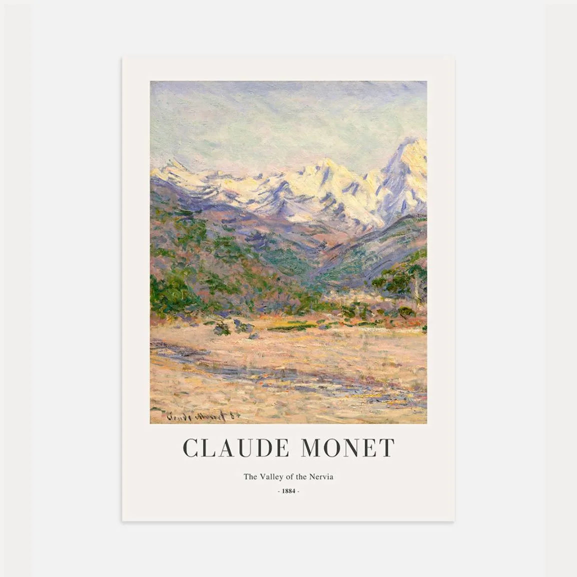 Monet Affiche Paysage