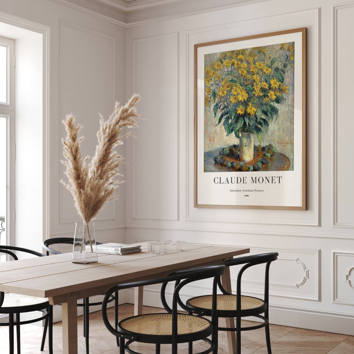 Monet Affiche Bouquet