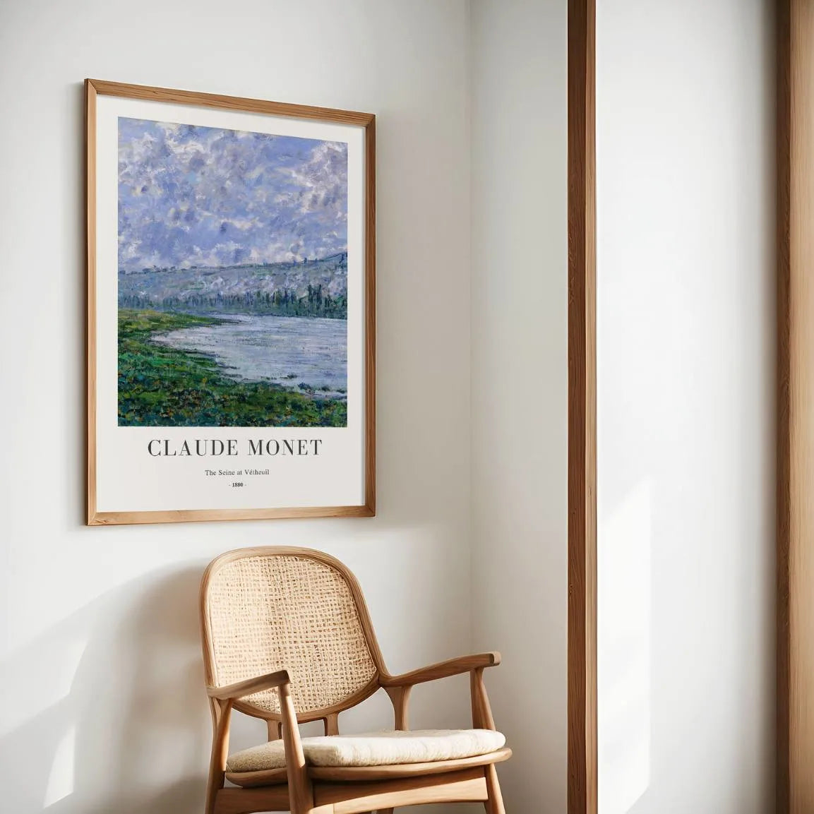 Affiche Claude Monet – La Seine à Vétheuil