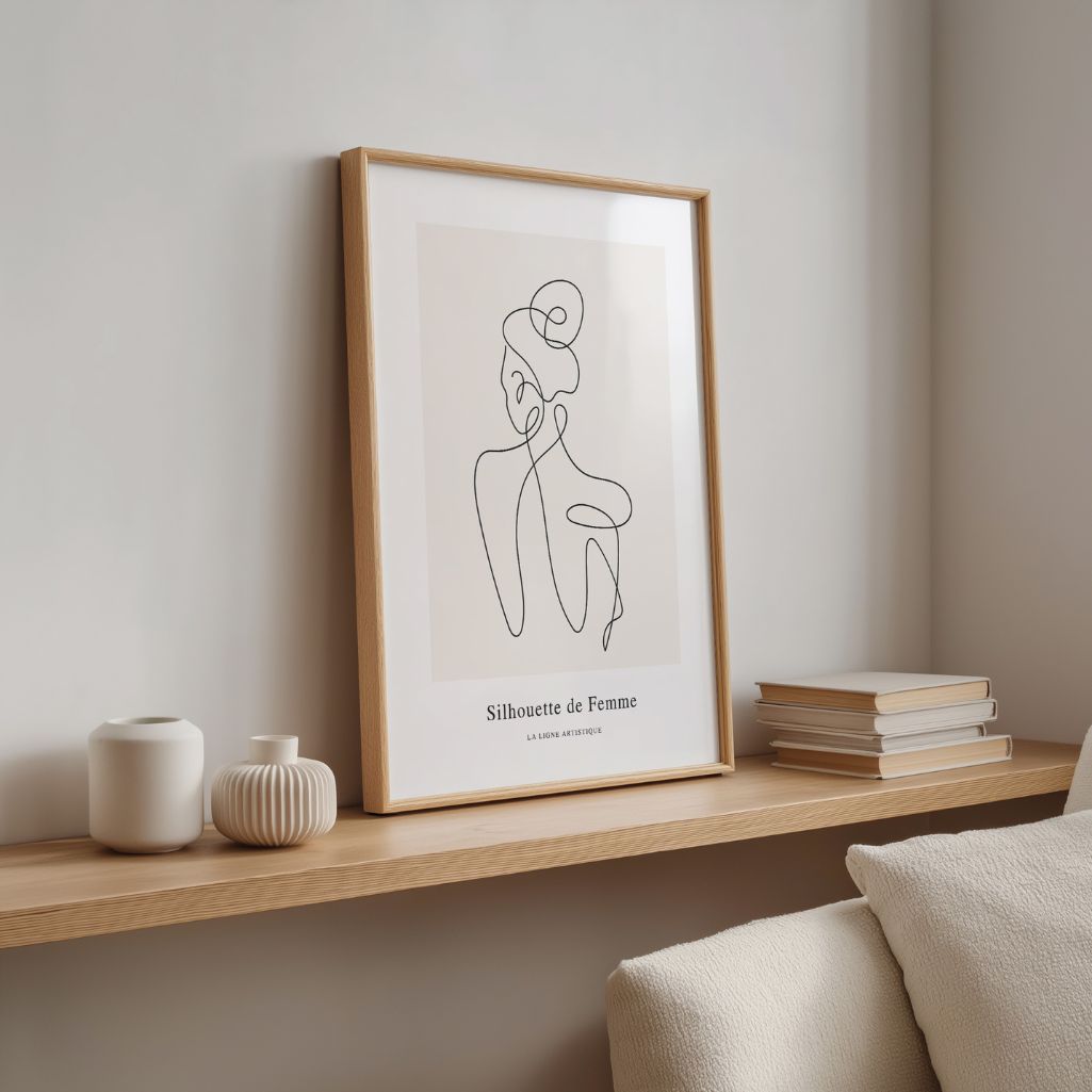Affiche – Femme subtile