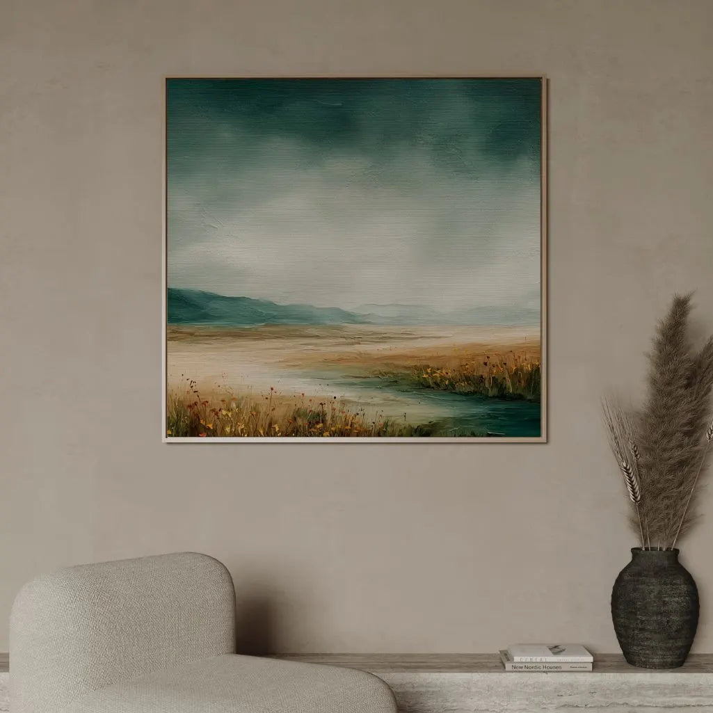 Toile encadrée – Avant la tempête