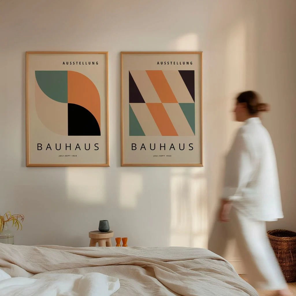 Bauhaus Color Set of 2 Posters