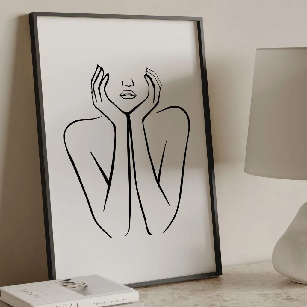 Affiche – Pensées dans le silence