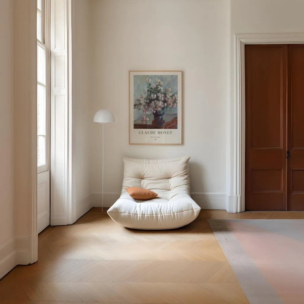 Claude Monet Chrysanthemums Poster