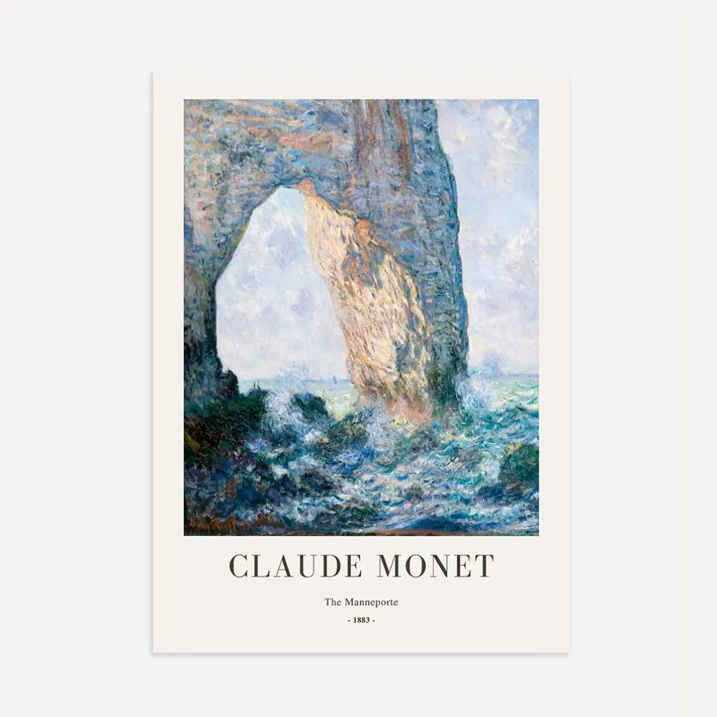 Affiche Claude Monet – La Manneporte