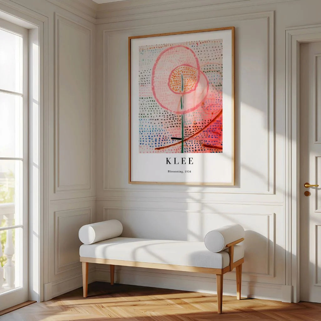 Paul Klee Blossoming Poster