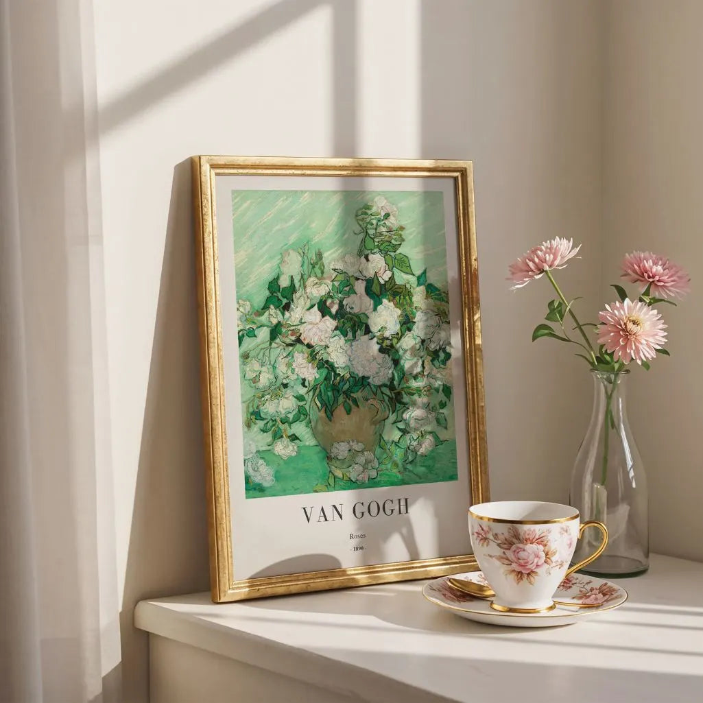 Affiche Vincent van Gogh – Roses