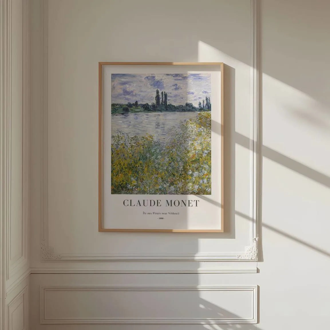 Monet Affiche Rives