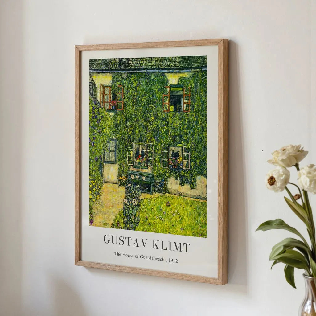 Klimt House of Guardaboschi Poster
