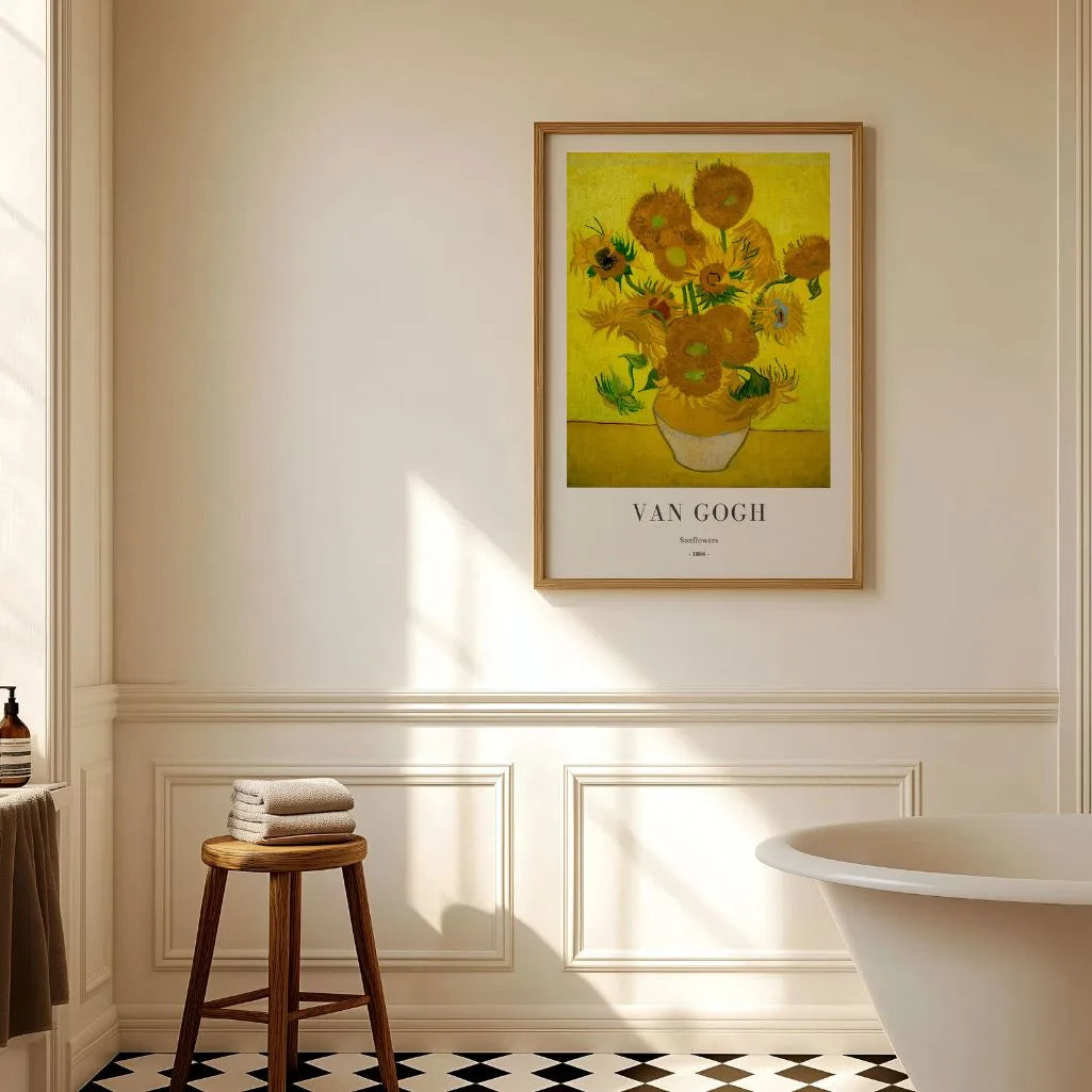 Vincent van Gogh Sunflowers Poster