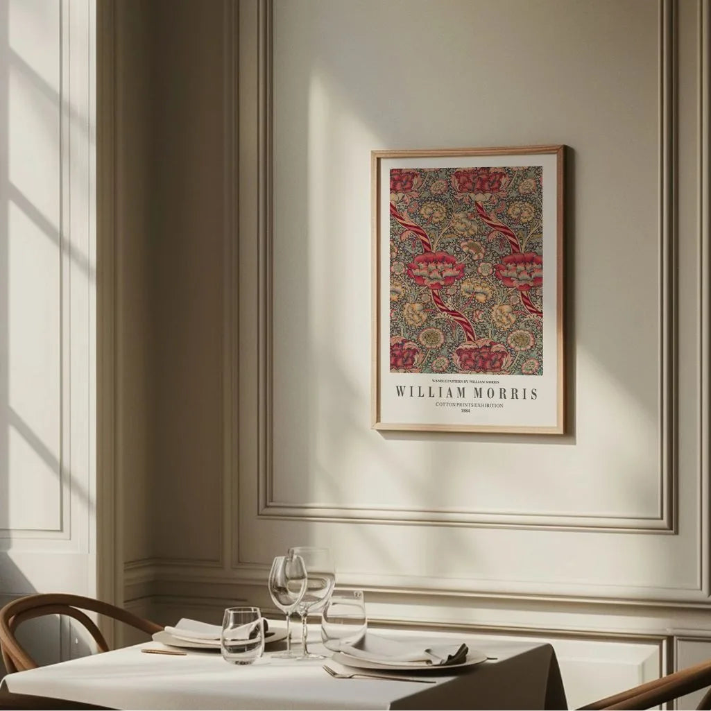 William Morris Wandle Garden Poster