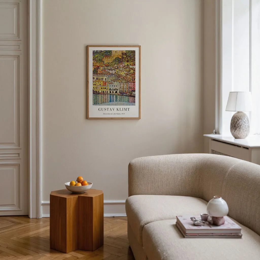 Gustav Klimt Malcesine on Lake Garda Poster