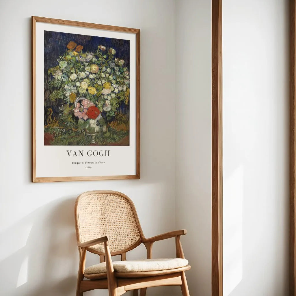 Vincent van Gogh Bouquet of Flowers Poster