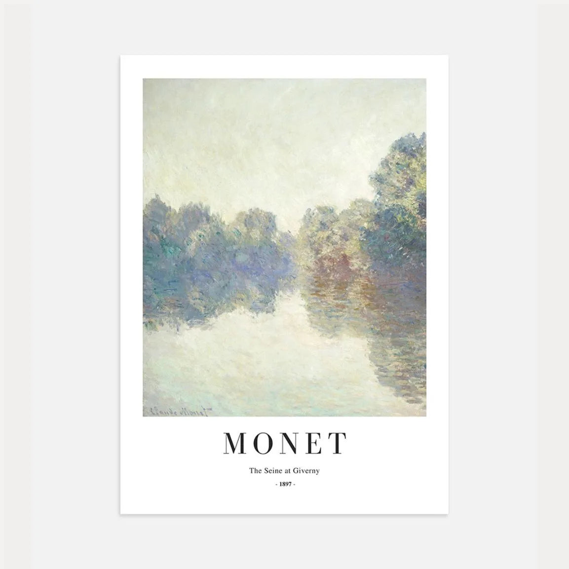 Monet Affiche Brume