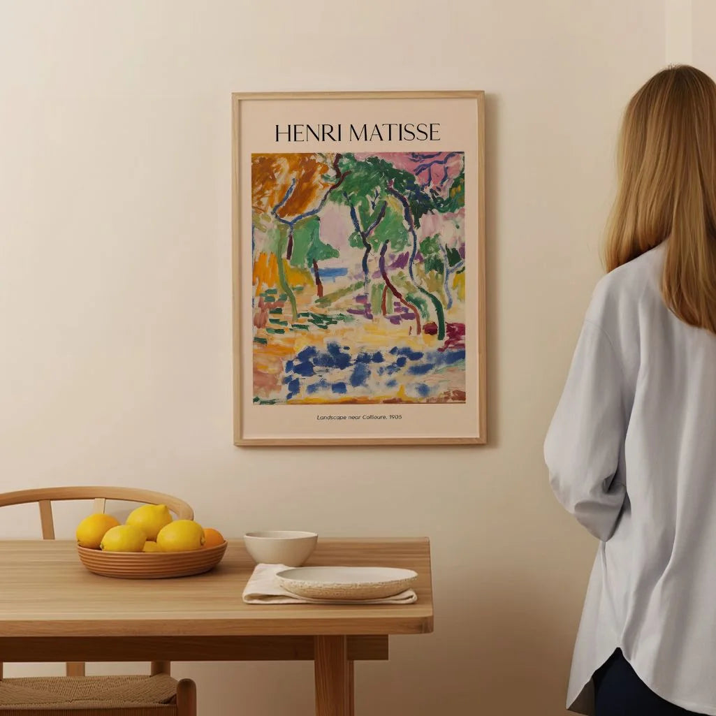Henri Matisse Landscape near Collioure Poster