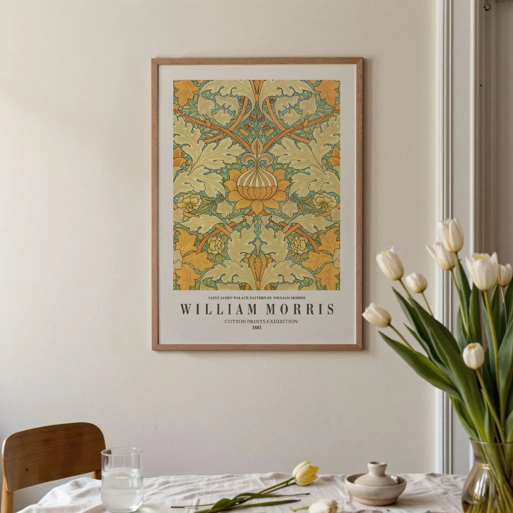 William Morris Saint James Palace Poster